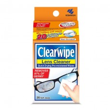 CLEARWIPE LENS CLEANER 20S