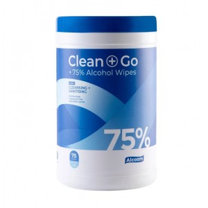 ALCOSM 75% ALCOHOL CLASSIC WIPES 75S