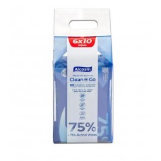 ALCOSM 75% ALCOHOL CLASSIC WIPES 10S