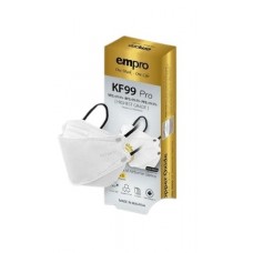 EMPRO RESPIRATOR KF99 PRO COPPER OXIDE ANTIMICROBIAL FACE MASK 4PLY (WHITE) 12S