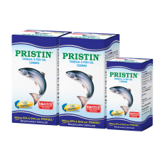 PRISTIN FISH GEL PROMO PACK 2 X 150S + 30S
